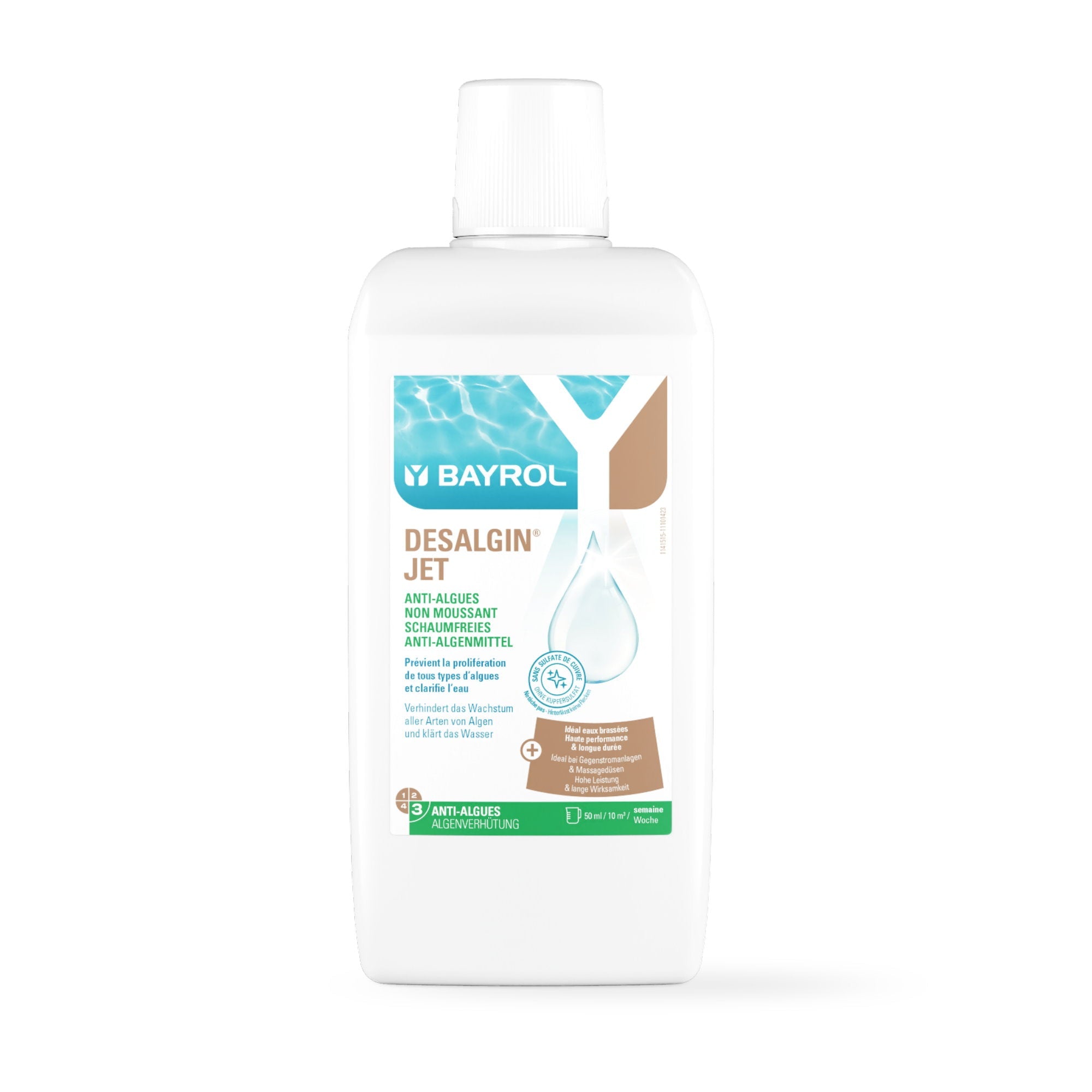 1 l - BAYROL - Desalgin® JET schaumfreies Algenmittel