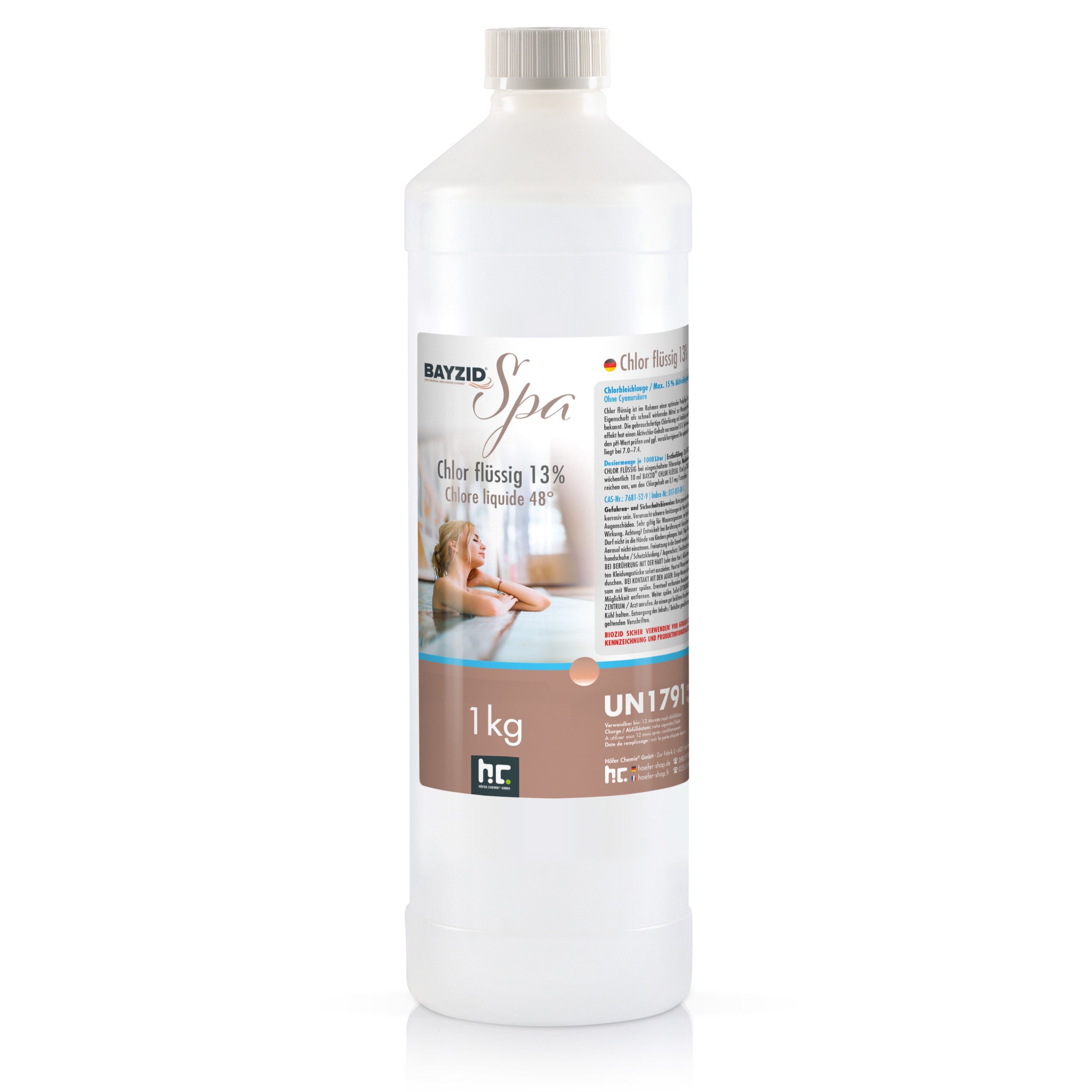 1 kg BAYZID® SPA Chlor flüssig