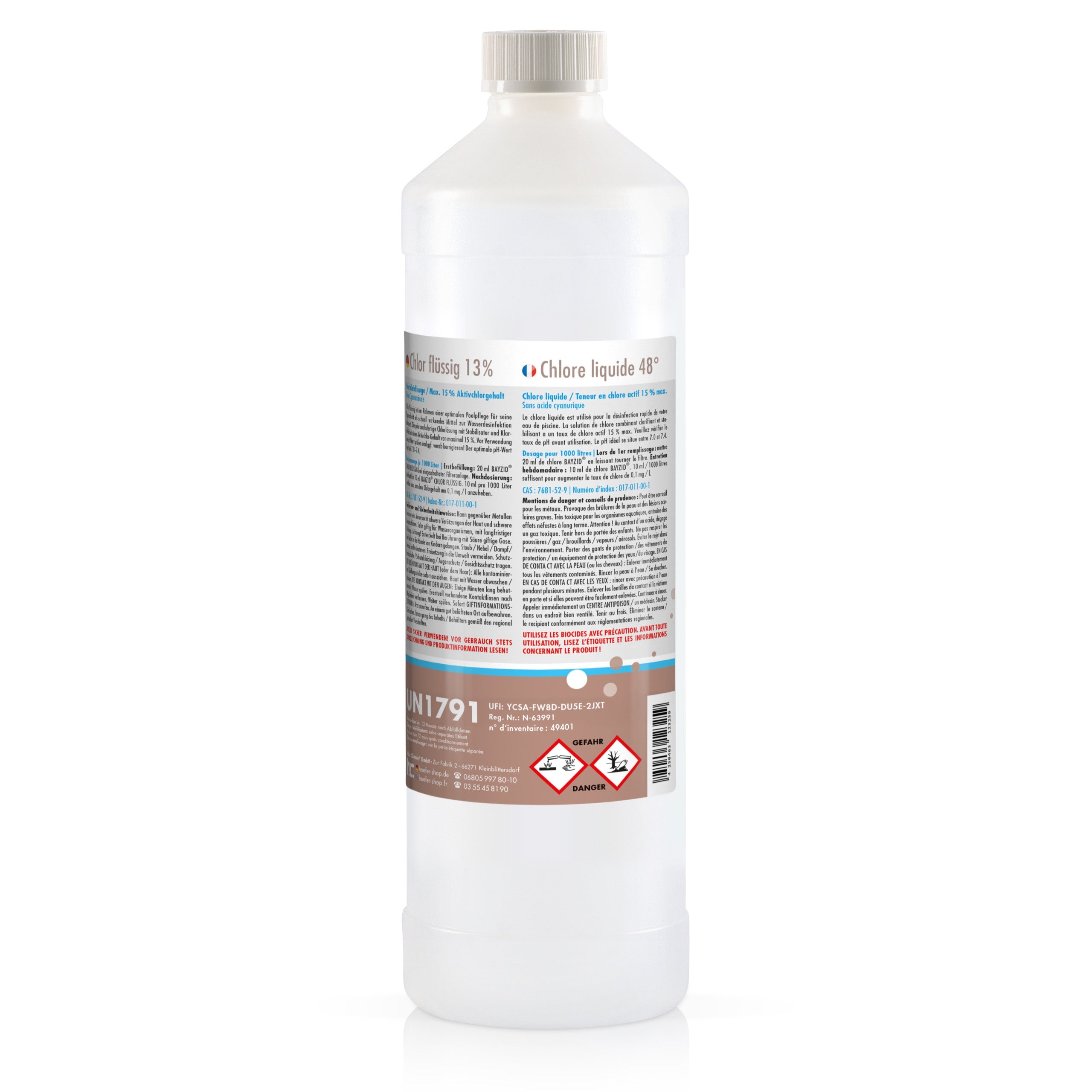 1 kg BAYZID® SPA Chlor flüssig
