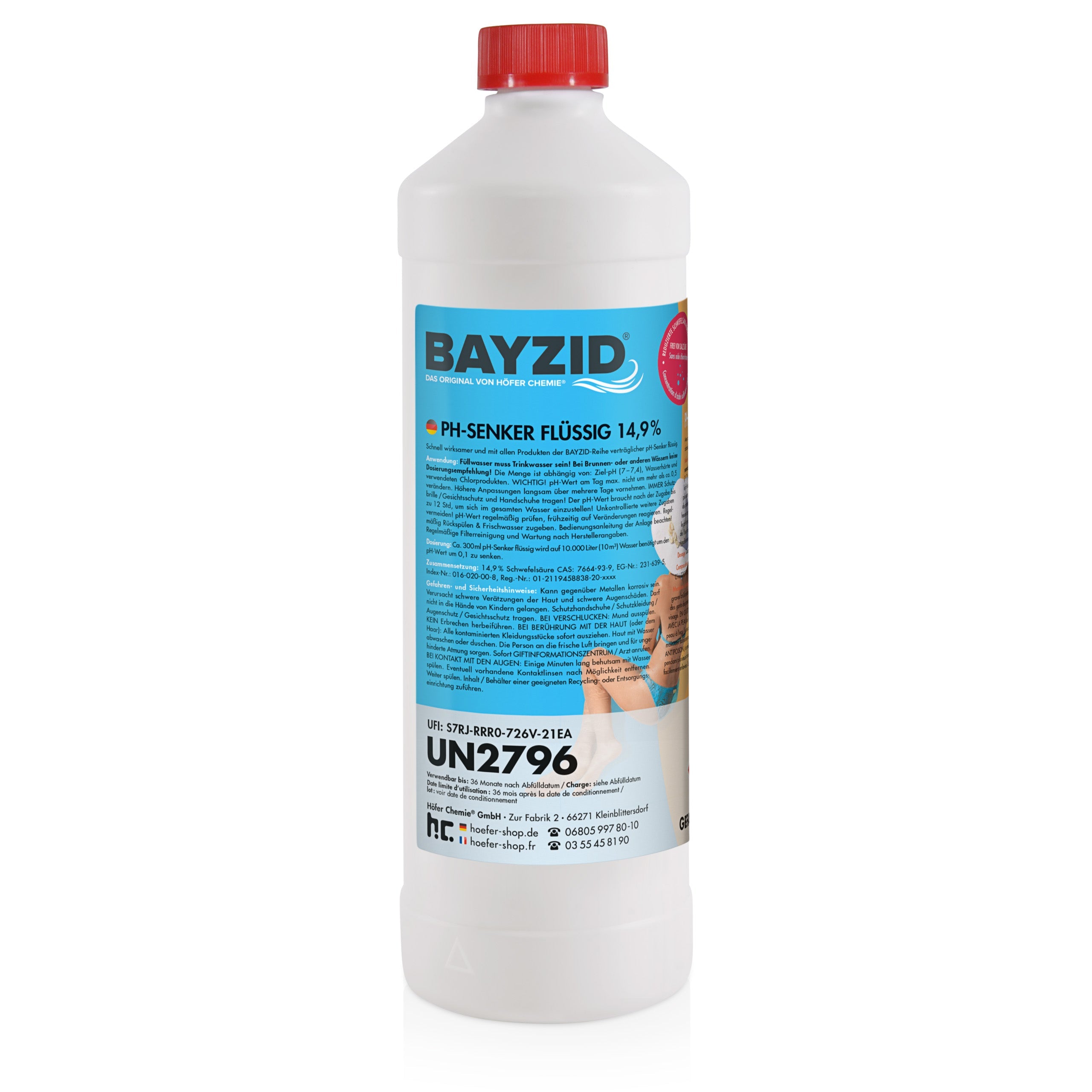 BAYZID® pH Minus fl fcssig 14,9%