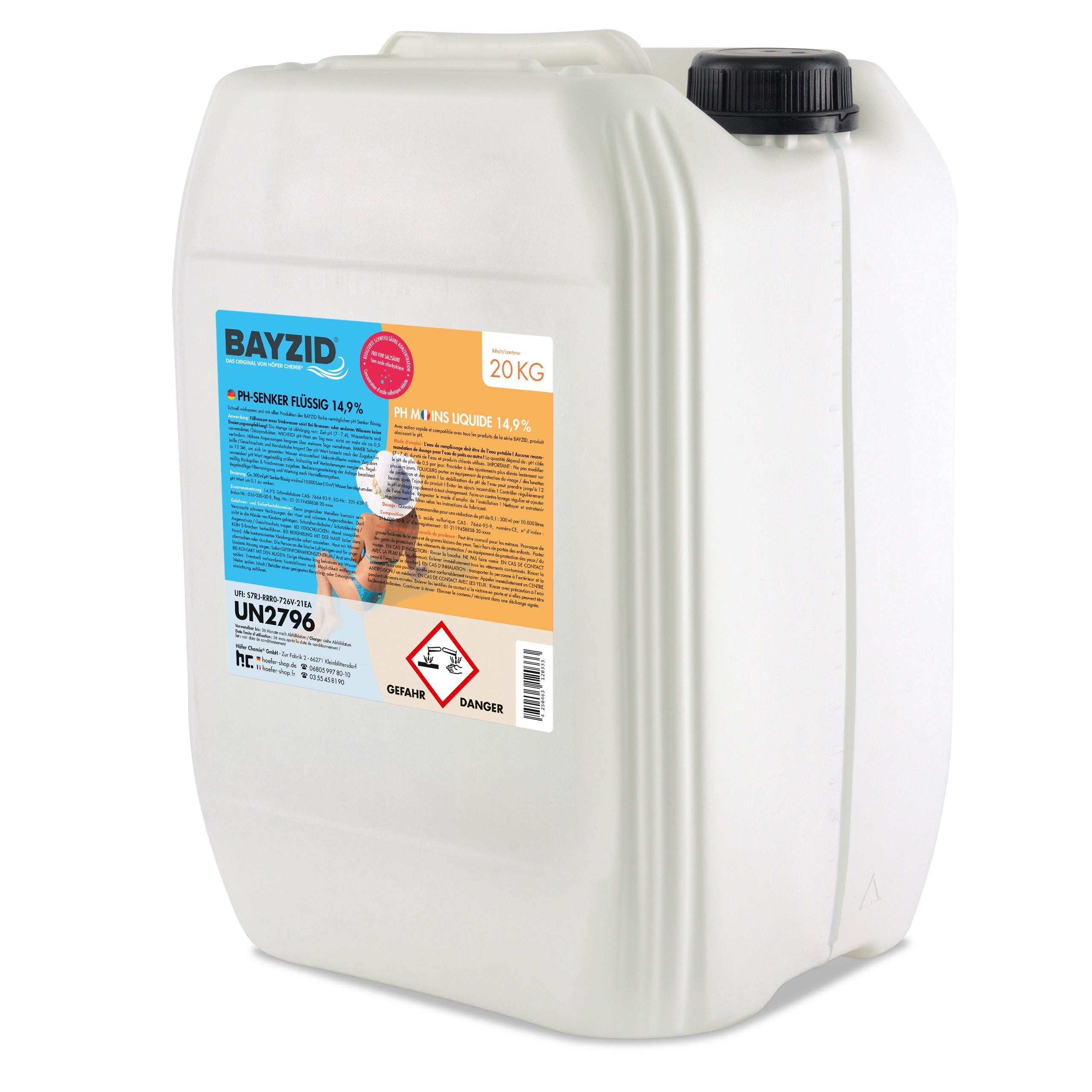 BAYZID® pH Minus fl fcssig 14,9%