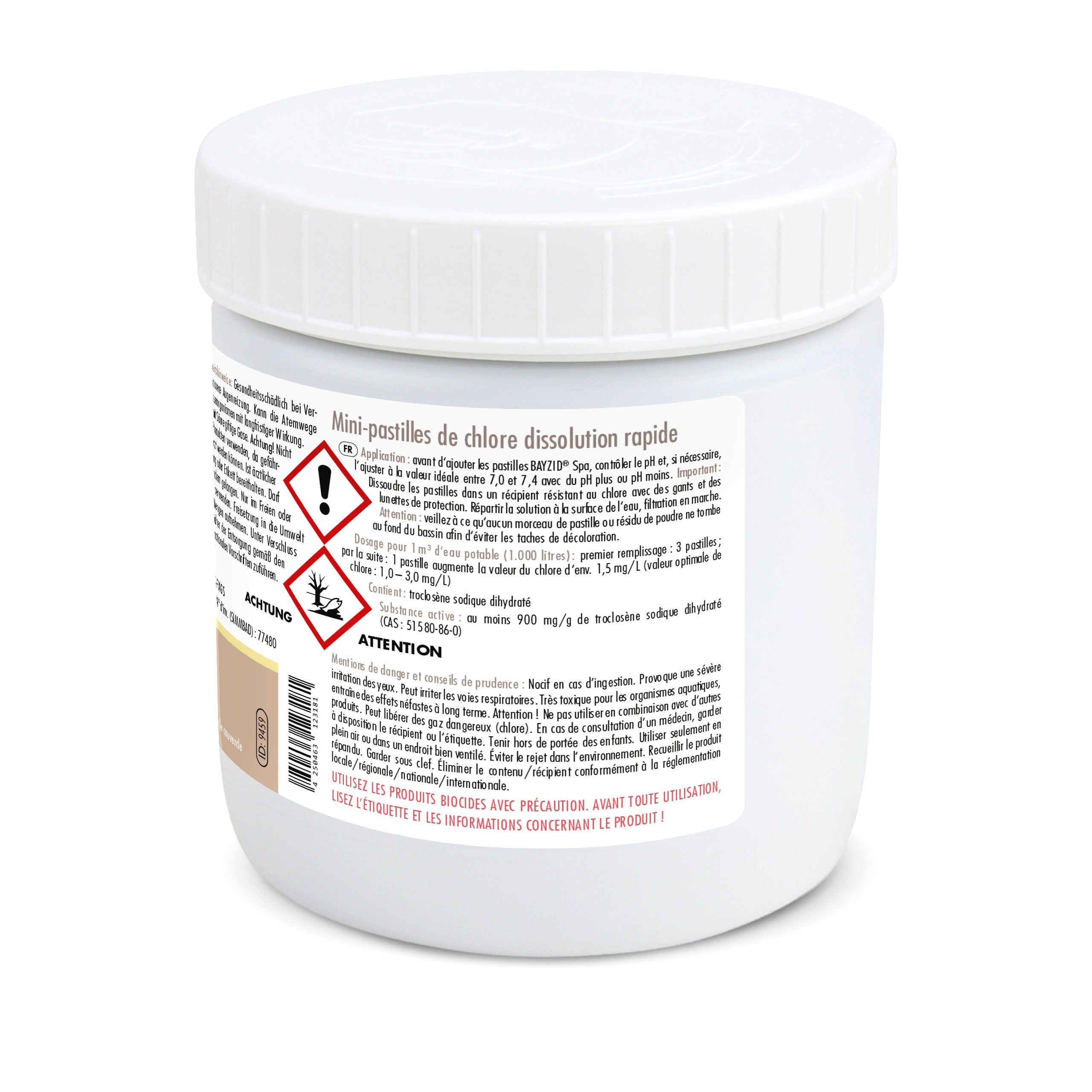 500 g BAYZID® SPA Mini - Chlortabs 2,7 g