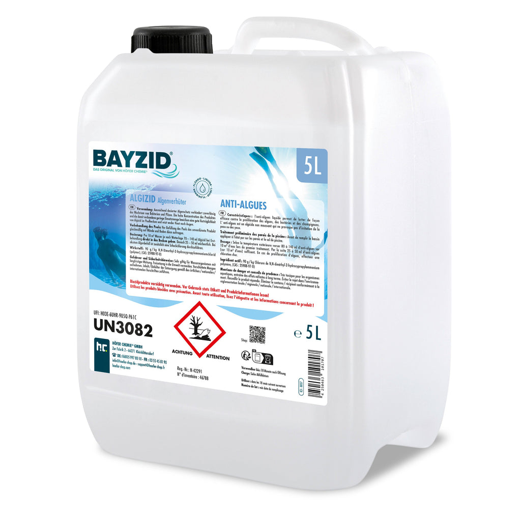 5 L BAYZID® Algizid Algenverhötung