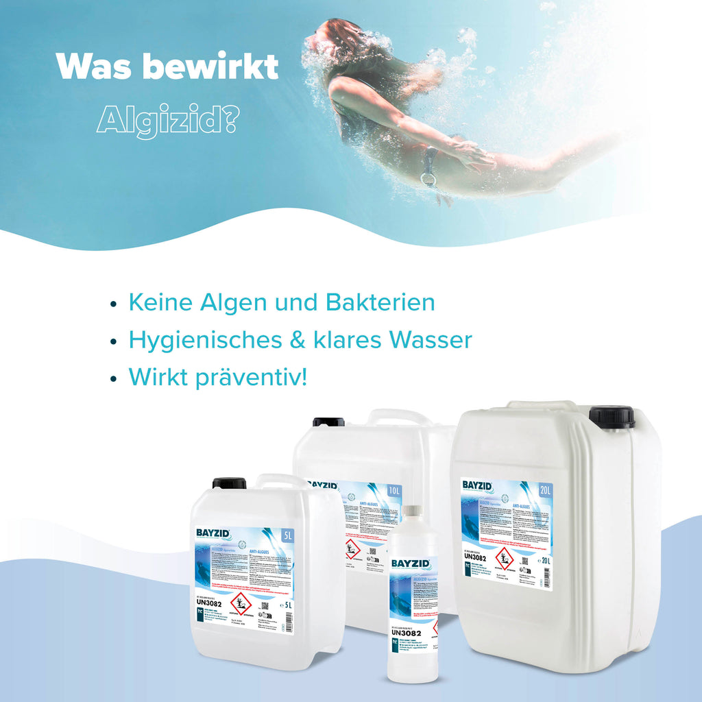 20 L BAYZID® Algizid Algenverhötung