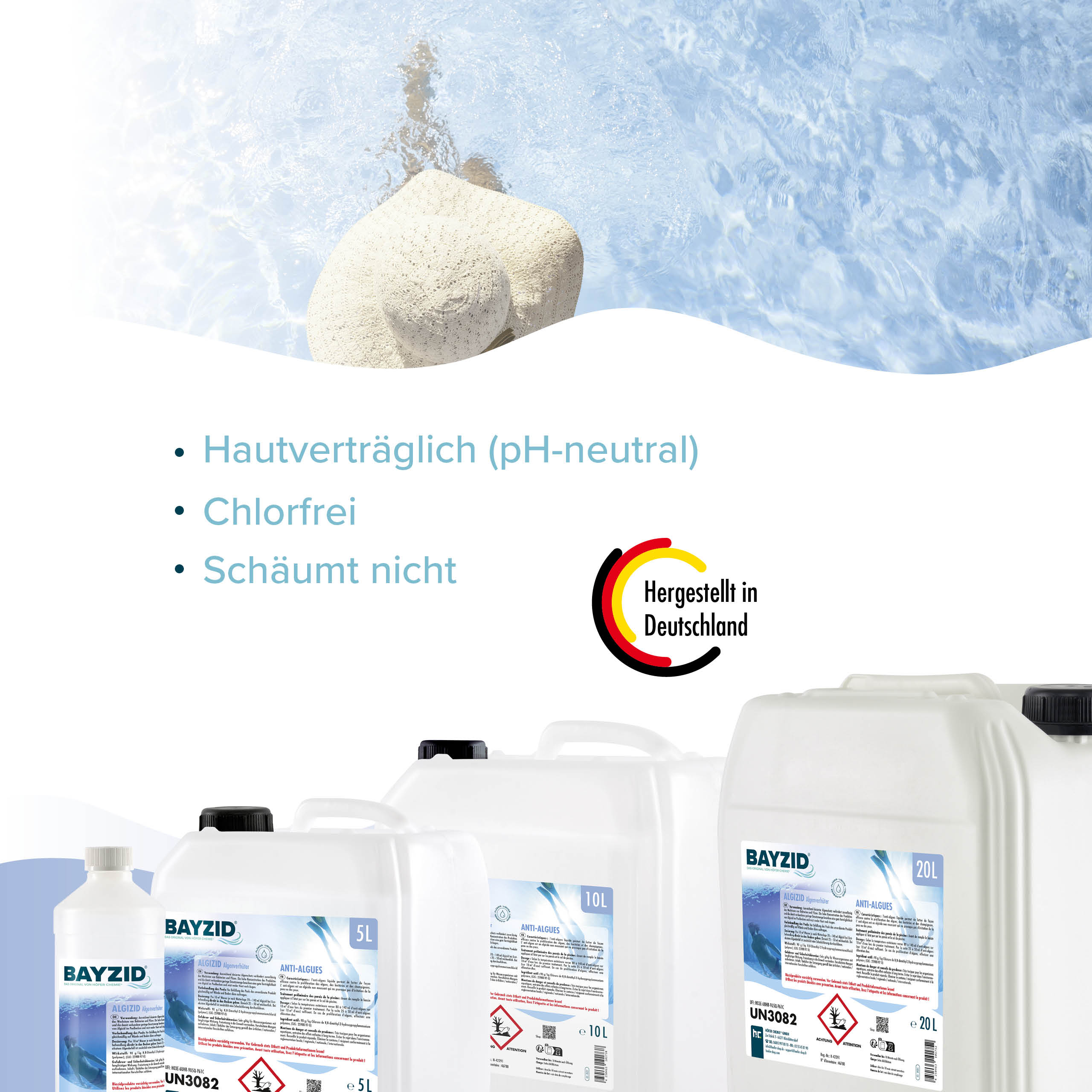 1 L BAYZID® Algizid Algenverhötung