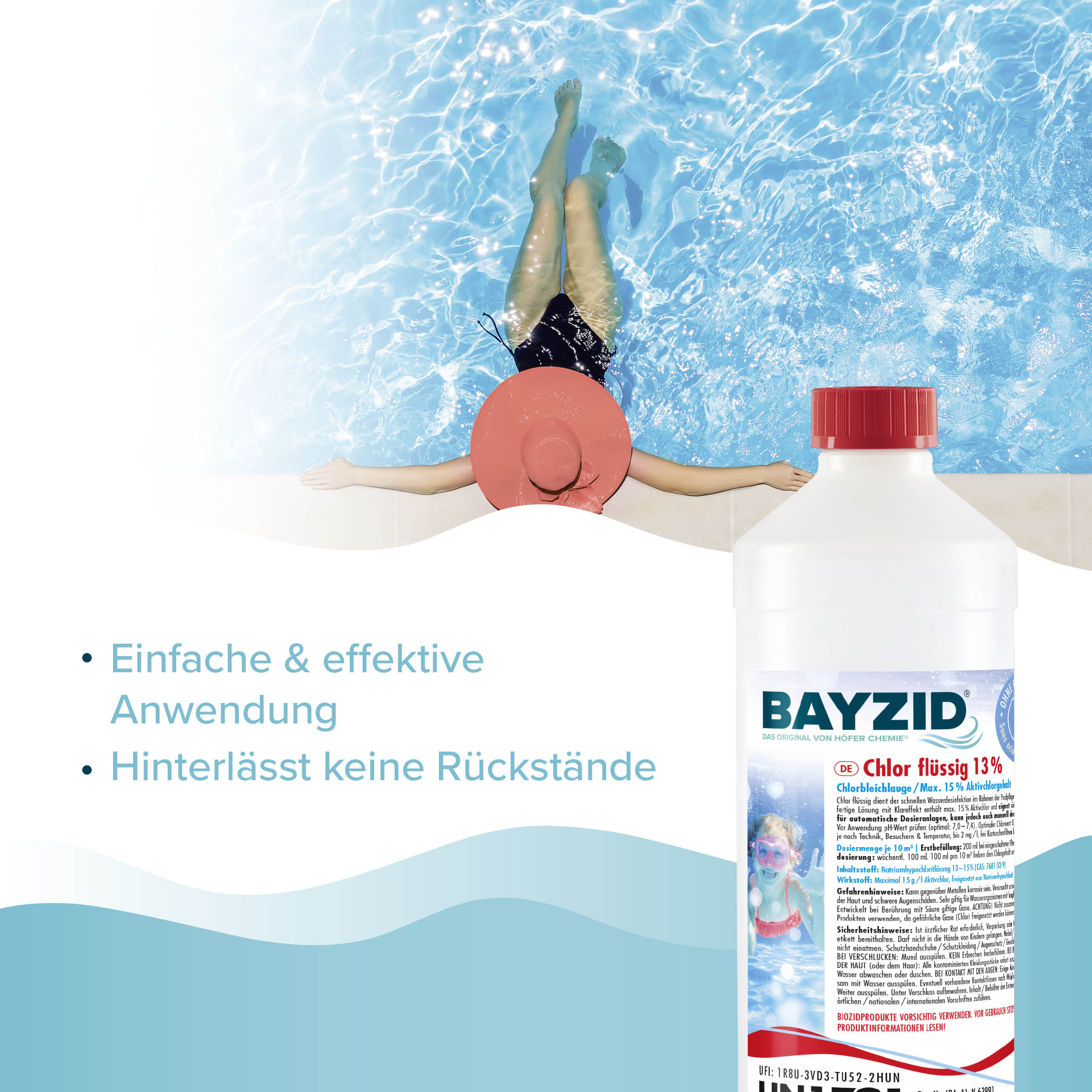 1 kg BAYZID® Chlor 13% flüssig