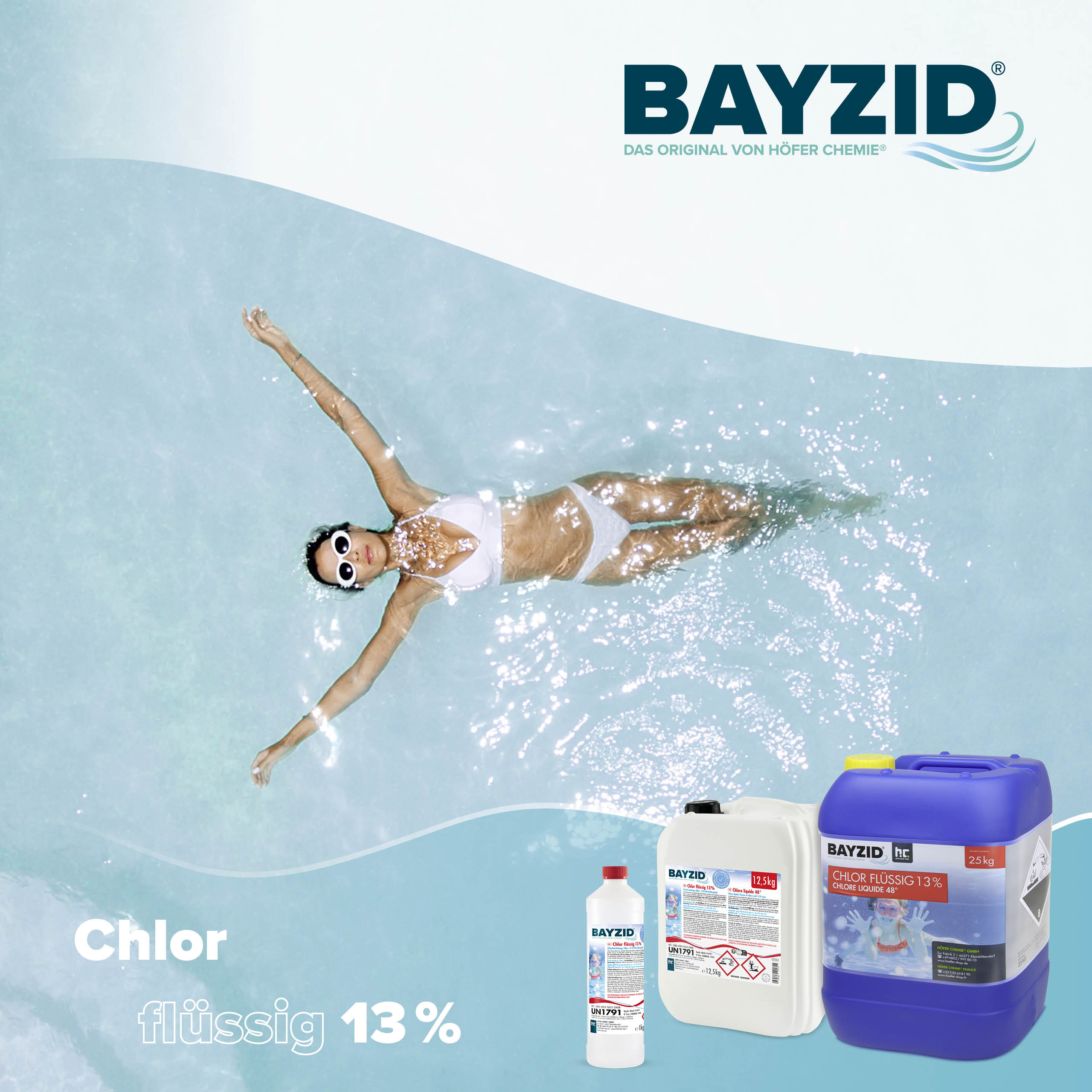 1 kg BAYZID® Chlor 13% flüssig