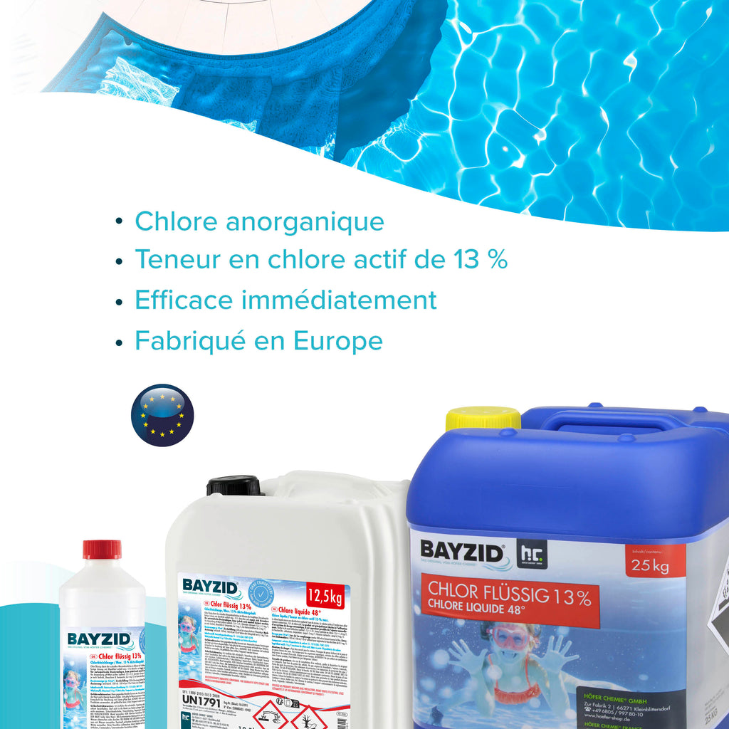 1 kg BAYZID® Chlor 13% flüssig