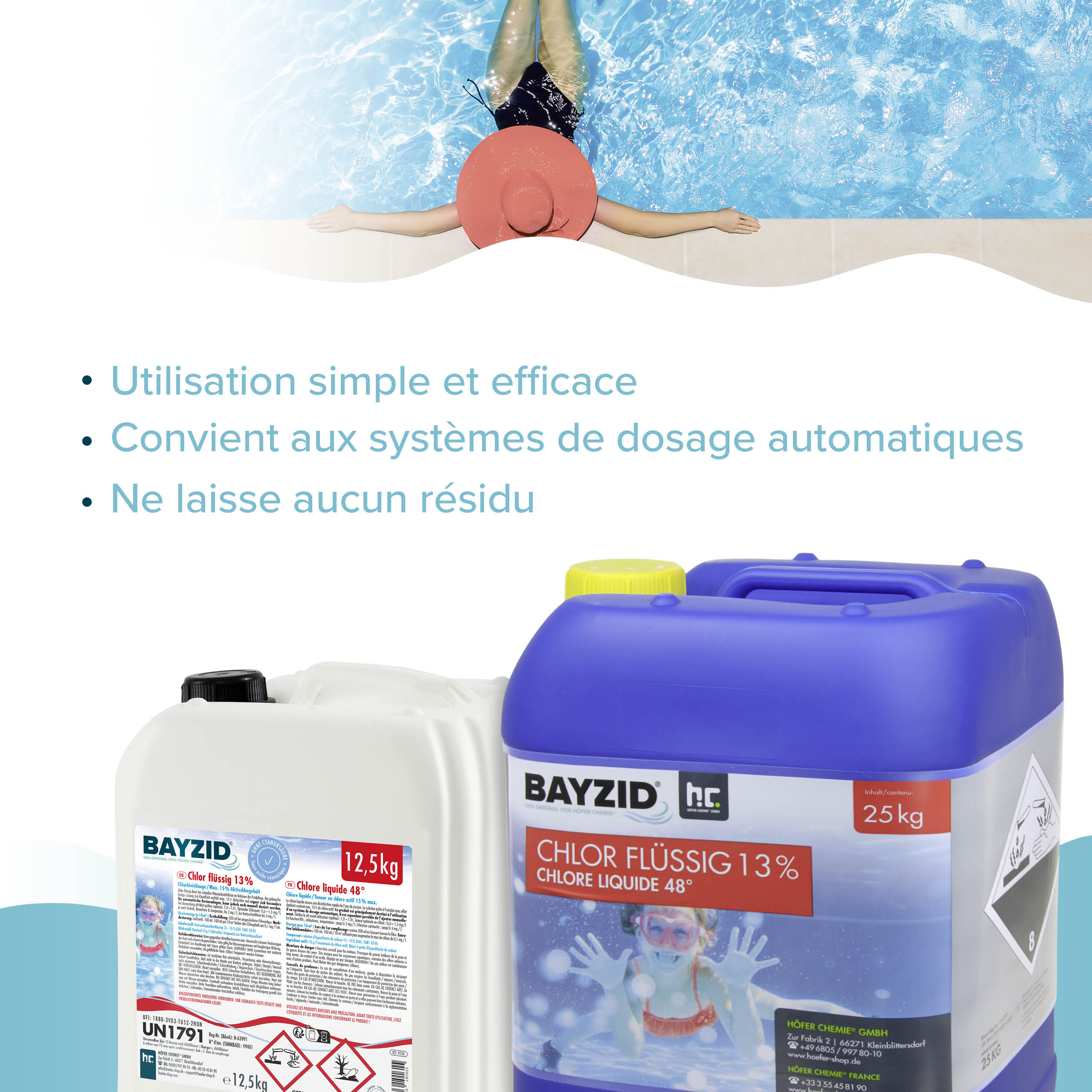 25 kg BAYZID® Chlor 13% flüssig