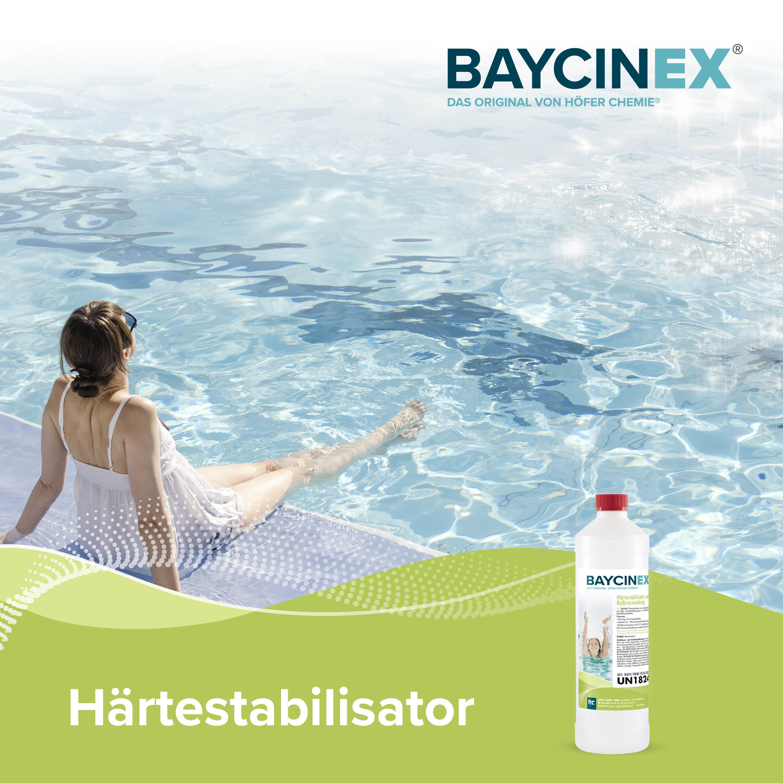 1 L BAYCINEX® Härtestabilisator zur Kalkvermeidung