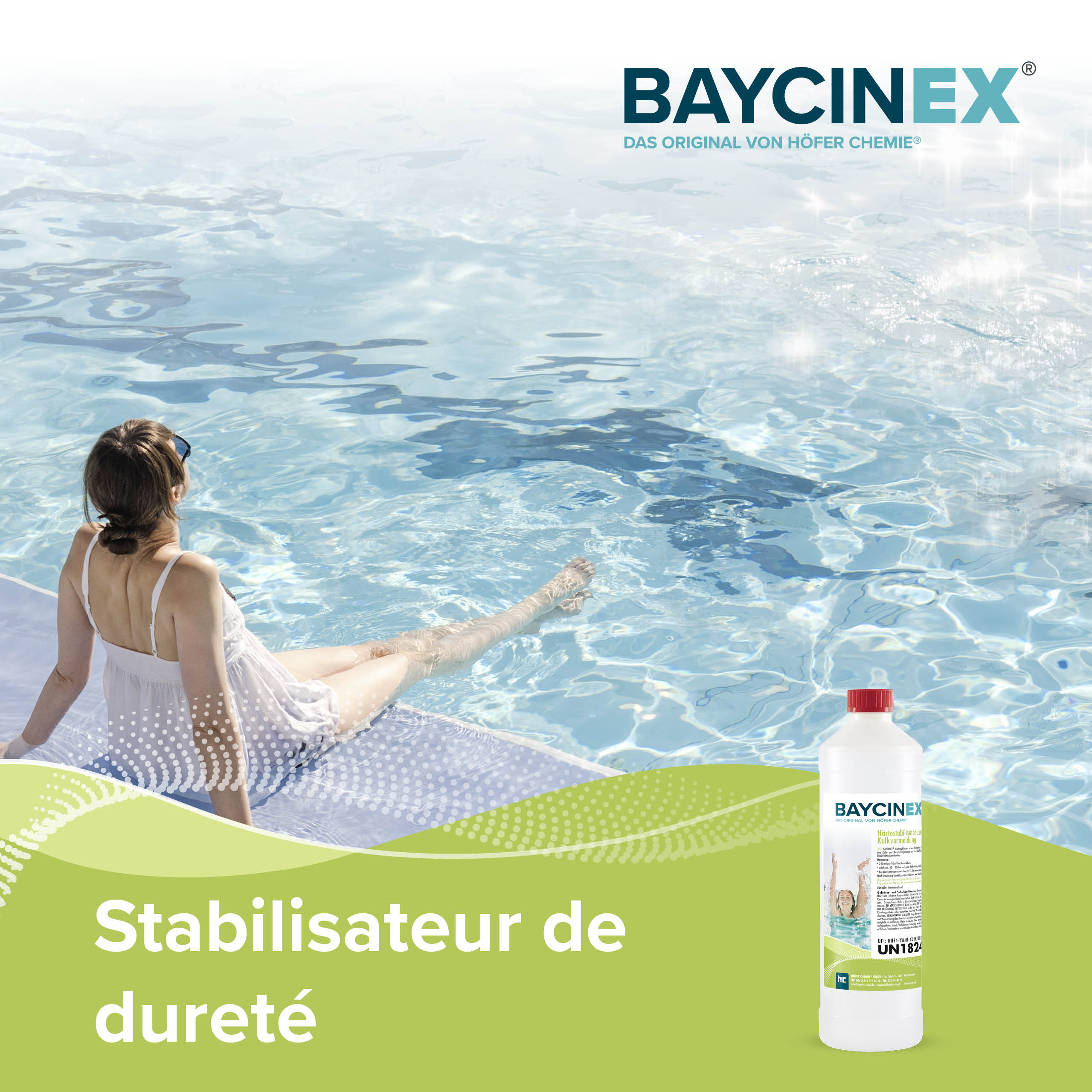 1 L BAYCINEX® Härtestabilisator zur Kalkvermeidung