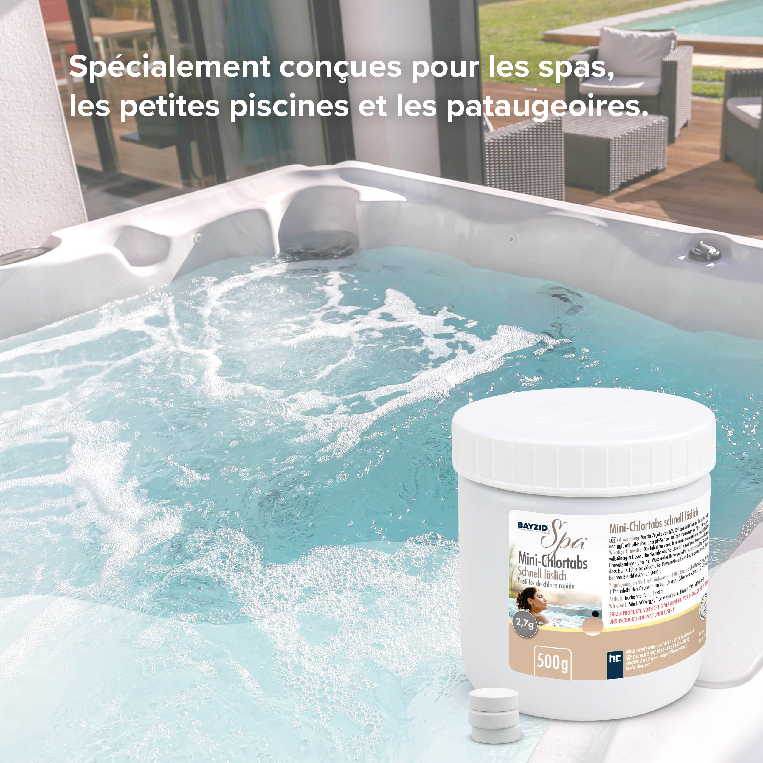 500 g BAYZID® SPA Mini - Chlortabs 2,7 g
