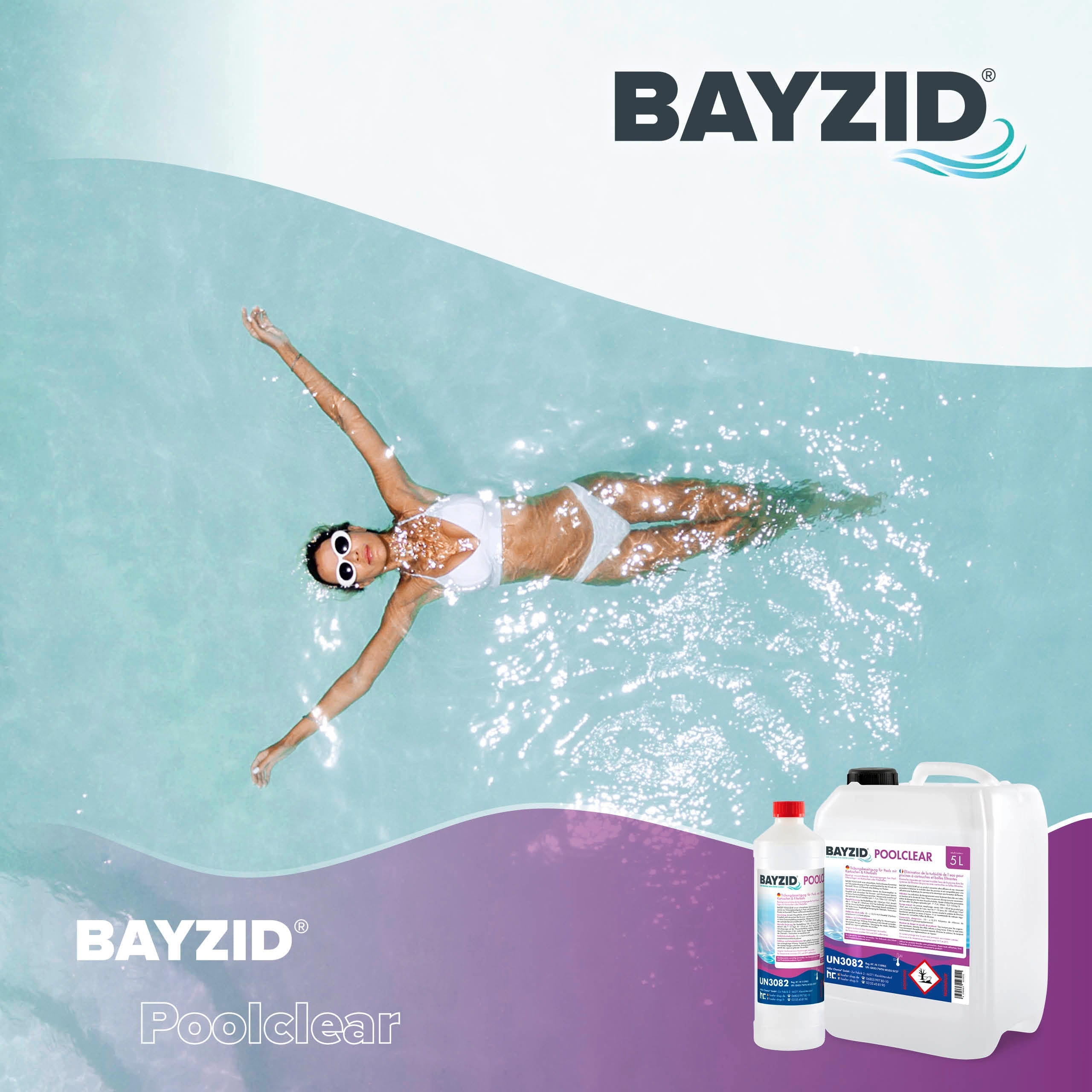 5 L BAYZID® Poolclear Trübungsbeseitigung