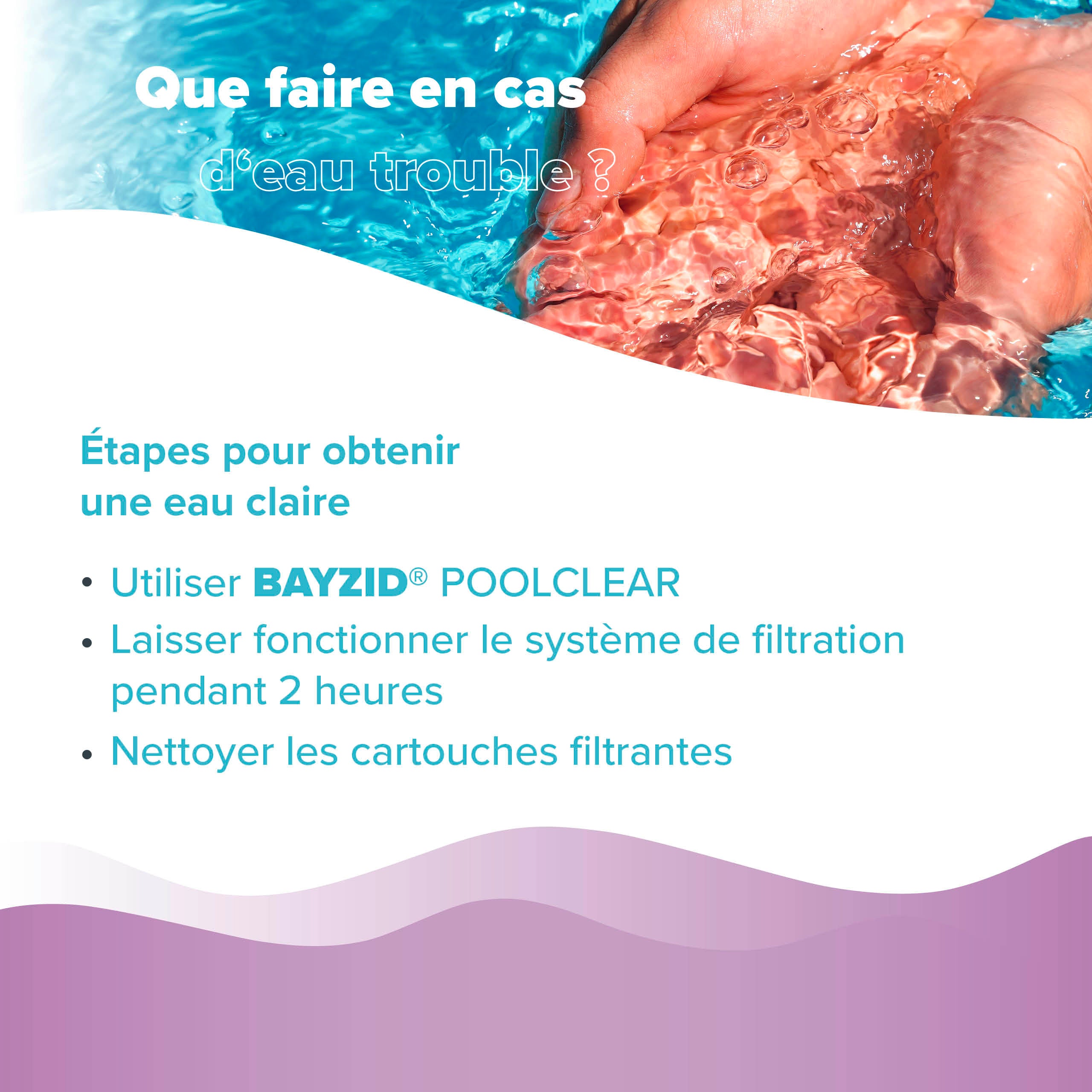 1 L BAYZID® Poolclear Trübungsbeseitigung