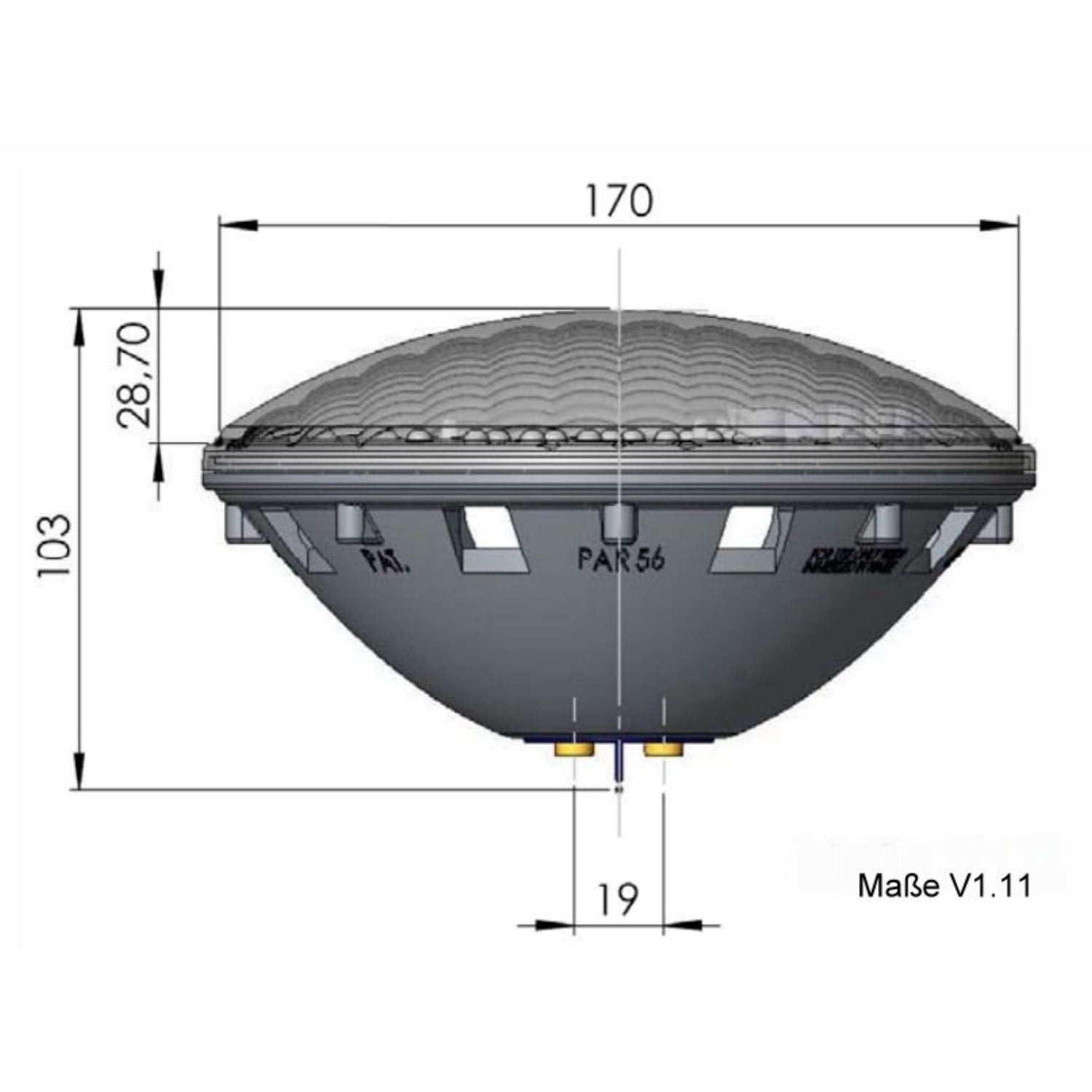 LED UWS Ersatzleuchtmittel LumiPlus V1.11 Multicolour 12V AC