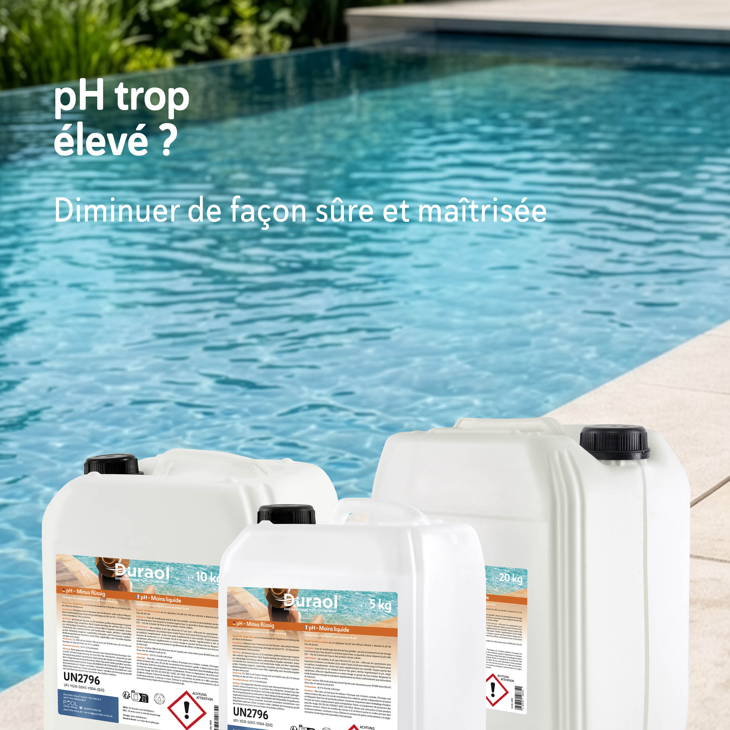 10 kg - Duraol® pH-Senker flüssig