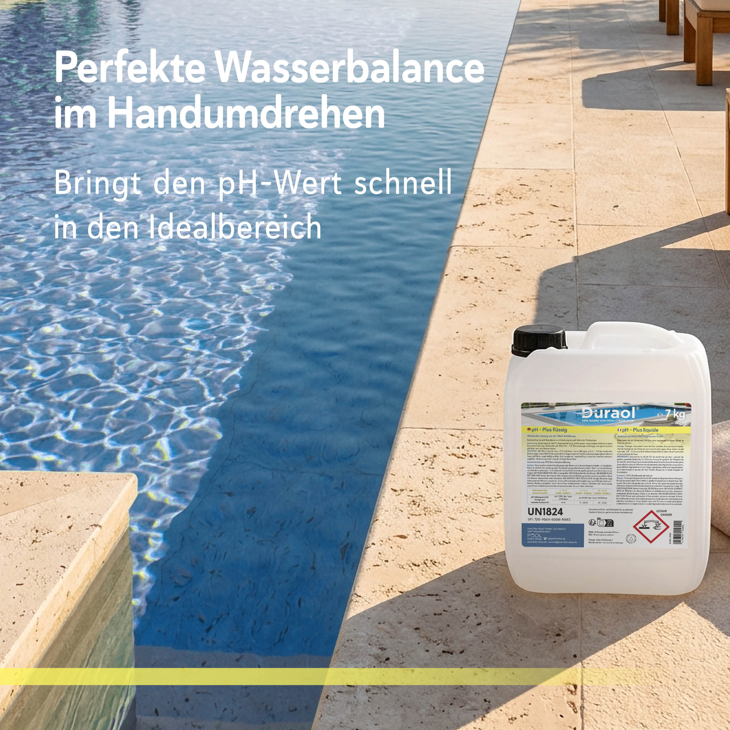 28 kg - Duraol® pH-Heber flüssig