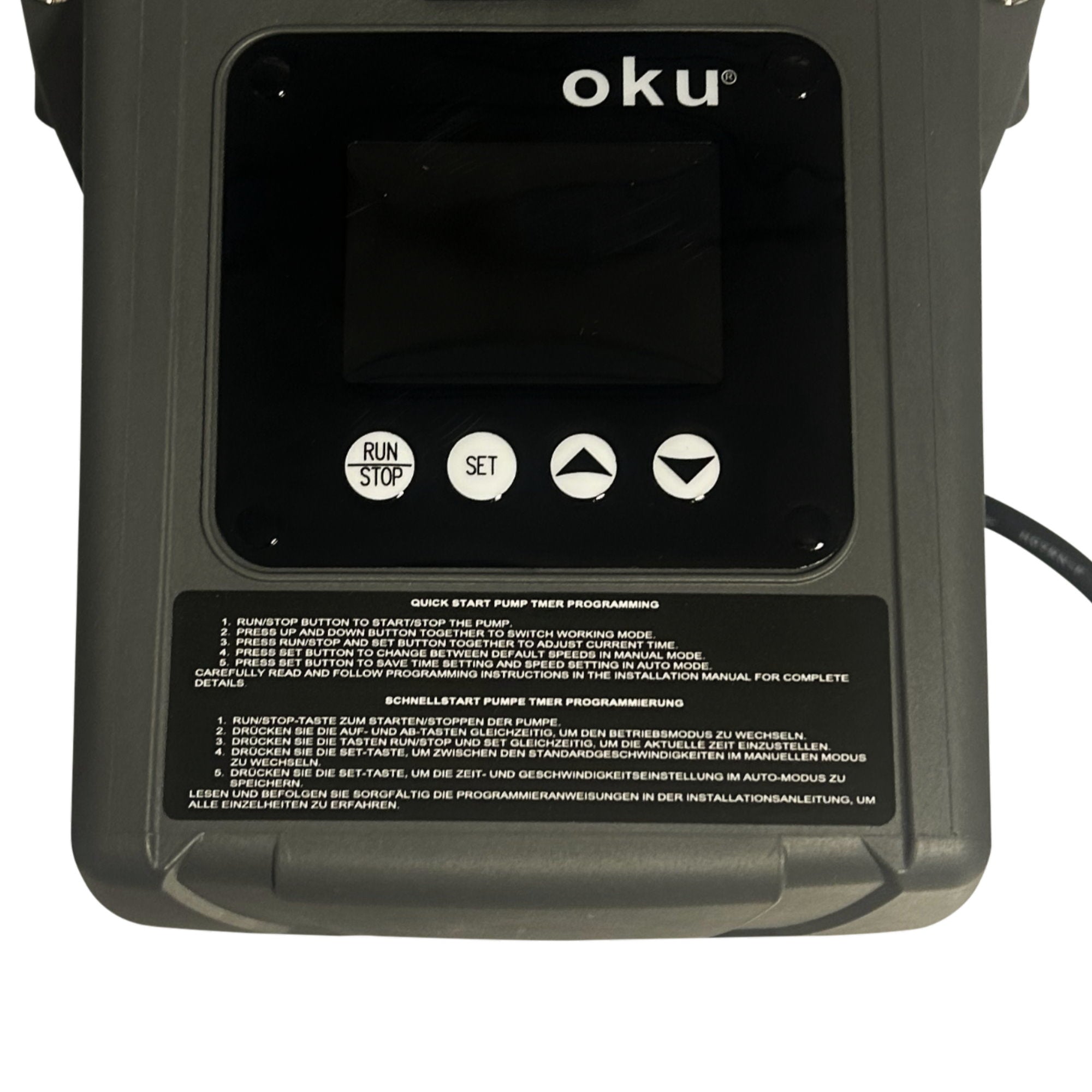 OKU ECO Whisper Filterpumpe - 230V - Drehzahlgesteuerte Poolpumpe