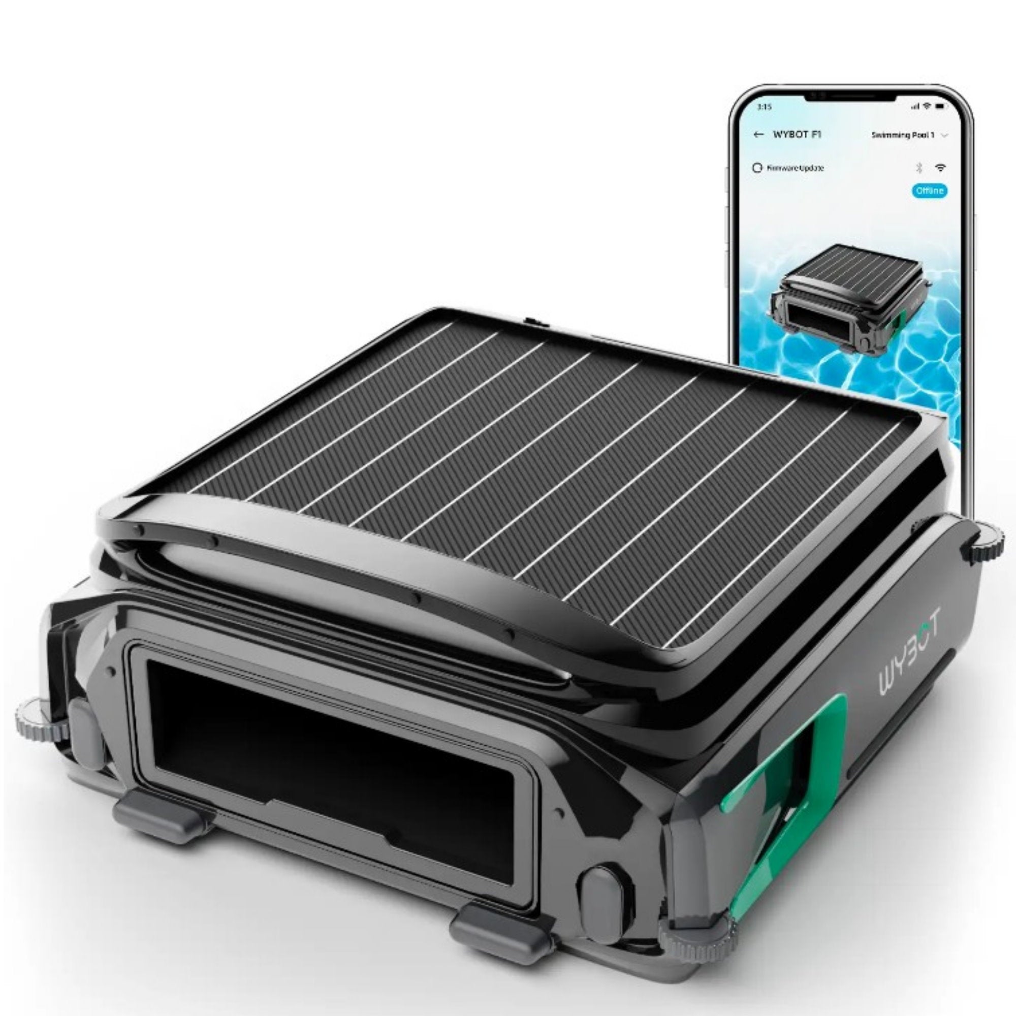 WYBOT F1 - Solar-Skimmer – Kabelloser Pooloberflächenreiniger mit Akku-Power - B-Ware