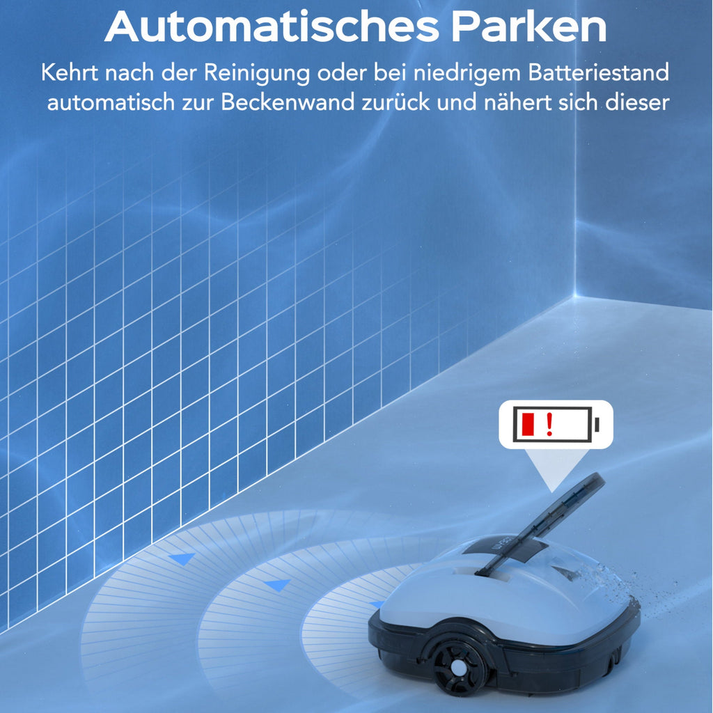WYBOT Osprey 200 Max – Starker Akku Poolroboter für Bodenreinigung