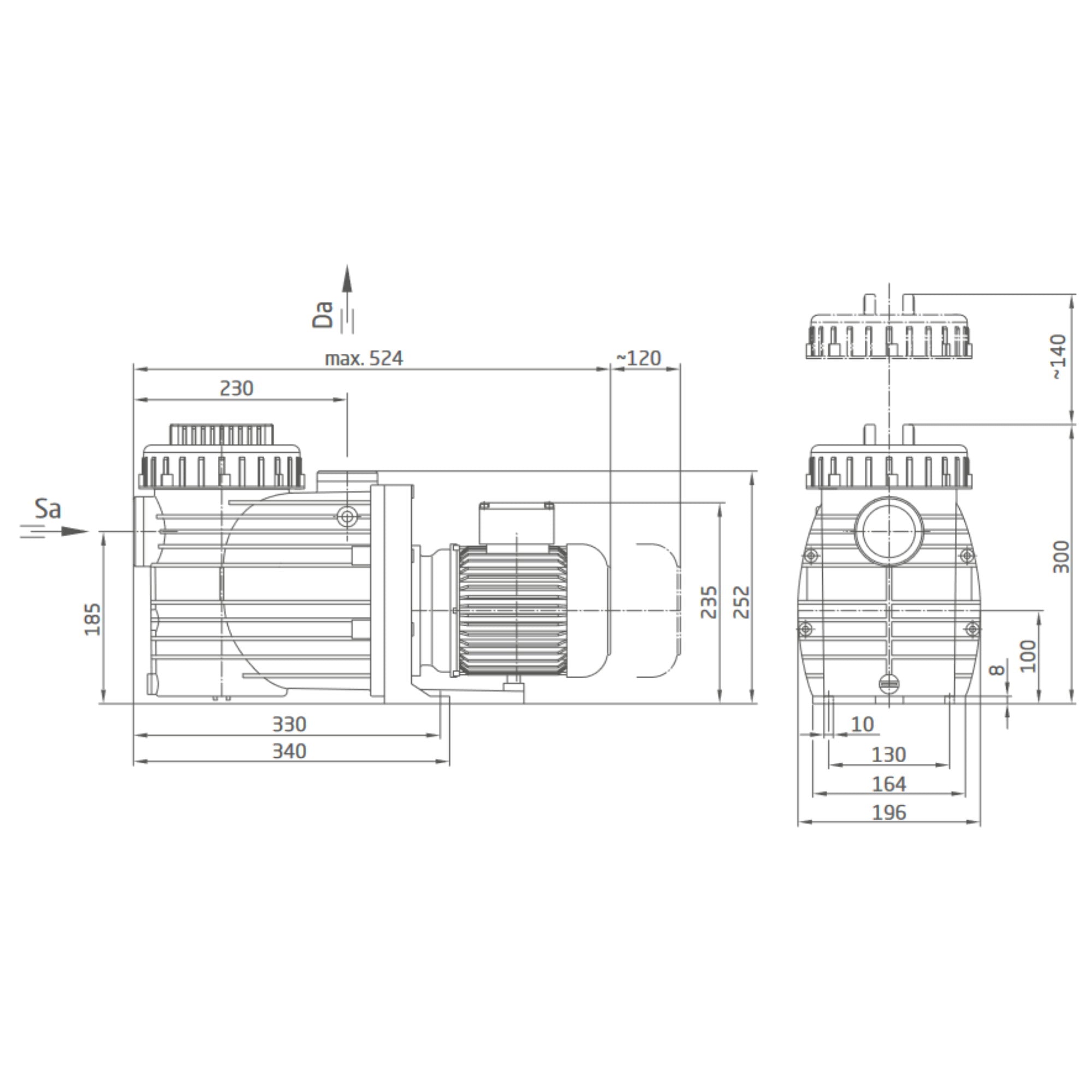Speck BADU Magna 8, 230V - 0,30 kW